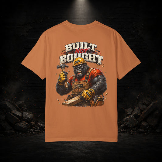 Gorilla Construction Worker Shirt | Blue Collar Workwear T-Shirt | KONTRAZO