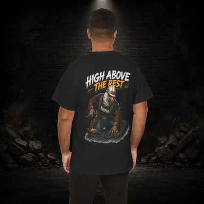Eagle Construction Worker Shirt | Blue Collar Workwear T-Shirt | KONTRAZO