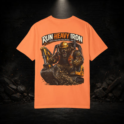 Bear Construction Worker Shirt | Blue Collar Workwear T-Shirt | KONTRAZO