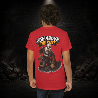 Eagle Construction Worker Shirt | Blue Collar Workwear T-Shirt | KONTRAZO