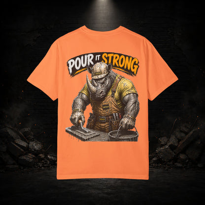 Rhyno Construction Worker Shirt | Blue Collar Workwear T-Shirt | KONTRAZO