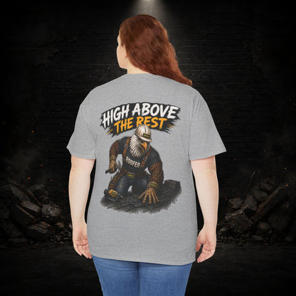 Eagle Construction Worker Shirt | Blue Collar Workwear T-Shirt | KONTRAZO