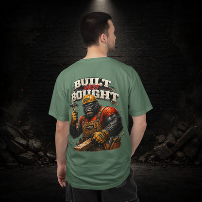 Gorilla Construction Worker Shirt | Blue Collar Workwear T-Shirt | KONTRAZO