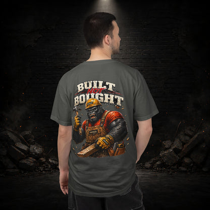 Gorilla Construction Worker Shirt | Blue Collar Workwear T-Shirt | KONTRAZO