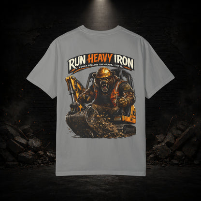 Bear Construction Worker Shirt | Blue Collar Workwear T-Shirt | KONTRAZO