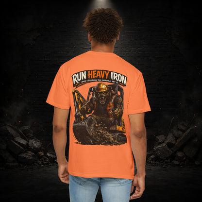 Bear Construction Worker Shirt | Blue Collar Workwear T-Shirt | KONTRAZO