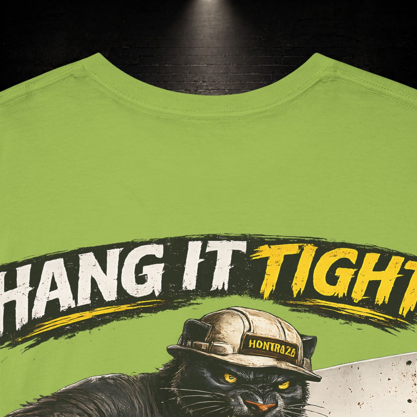 Panther Construction Worker Shirt | Blue Collar Workwear T-Shirt | KONTRAZO