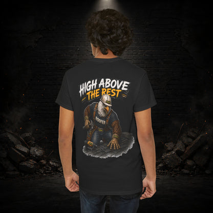 Eagle Construction Worker Shirt | Blue Collar Workwear T-Shirt | KONTRAZO
