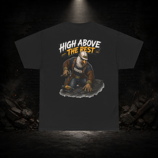 Eagle Construction Worker Shirt | Blue Collar Workwear T-Shirt | KONTRAZO