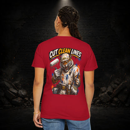 Tiger Construction Worker Shirt | Blue Collar Workwear T-Shirt | KONTRAZO