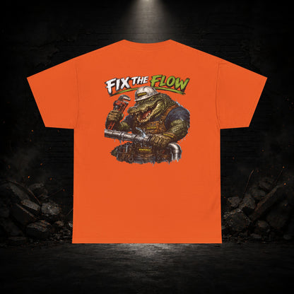 Alligator Construction Worker Shirt | Blue Collar Workwear T-Shirt | KONTRAZO