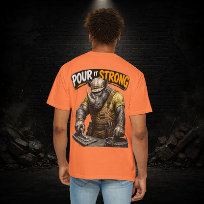 Rhyno Construction Worker Shirt | Blue Collar Workwear T-Shirt | KONTRAZO