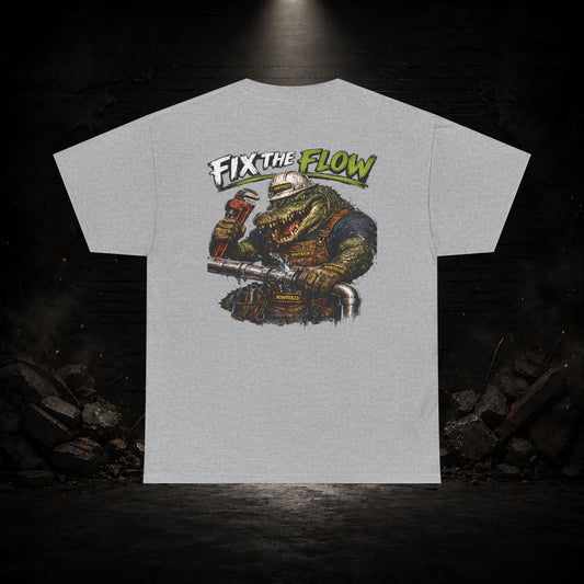 Alligator Construction Worker Shirt | Blue Collar Workwear T-Shirt | KONTRAZO