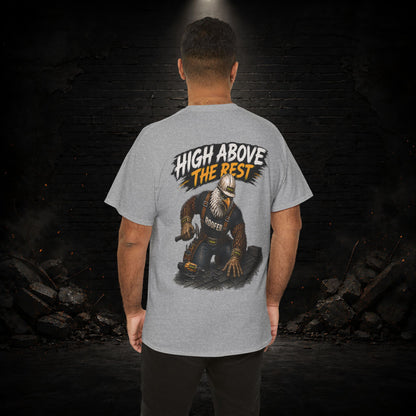 Eagle Construction Worker Shirt | Blue Collar Workwear T-Shirt | KONTRAZO