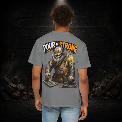 Rhyno Construction Worker Shirt | Blue Collar Workwear T-Shirt | KONTRAZO