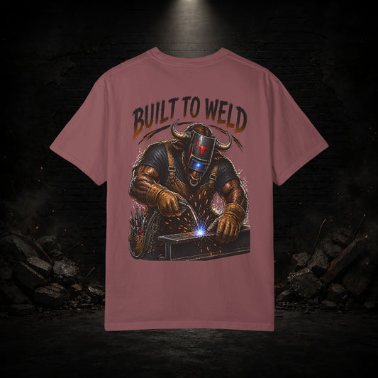Bull Construction Worker Shirt | Blue Collar Workwear T-Shirt | KONTRAZO