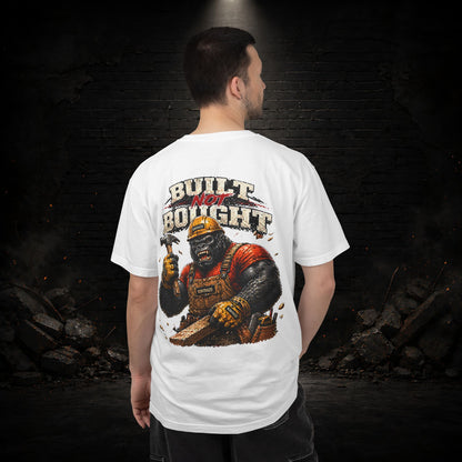 Gorilla Construction Worker Shirt | Blue Collar Workwear T-Shirt | KONTRAZO