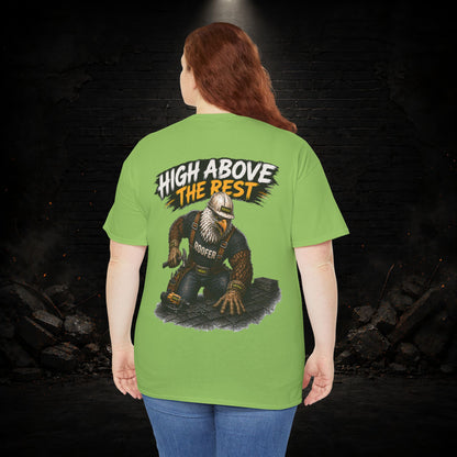 Eagle Construction Worker Shirt | Blue Collar Workwear T-Shirt | KONTRAZO