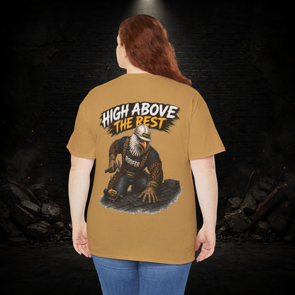 Eagle Construction Worker Shirt | Blue Collar Workwear T-Shirt | KONTRAZO