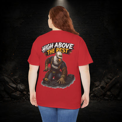Eagle Construction Worker Shirt | Blue Collar Workwear T-Shirt | KONTRAZO