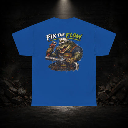 Alligator Construction Worker Shirt | Blue Collar Workwear T-Shirt | KONTRAZO