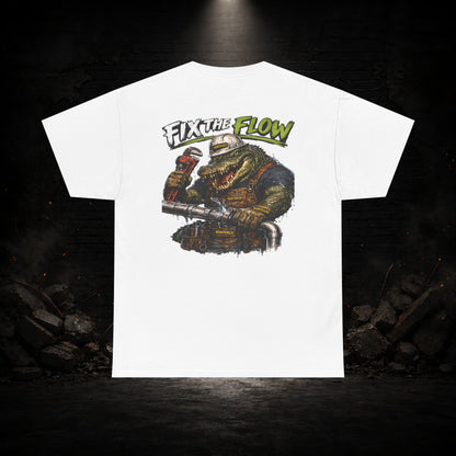 Alligator Construction Worker Shirt | Blue Collar Workwear T-Shirt | KONTRAZO