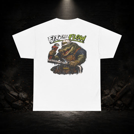 Alligator Construction Worker Shirt | Blue Collar Workwear T-Shirt | KONTRAZO