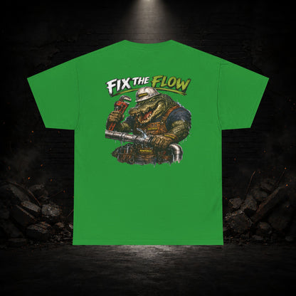 Alligator Construction Worker Shirt | Blue Collar Workwear T-Shirt | KONTRAZO