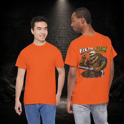 Alligator Construction Worker Shirt | Blue Collar Workwear T-Shirt | KONTRAZO