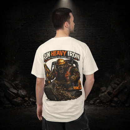 Bear Construction Worker Shirt | Blue Collar Workwear T-Shirt | KONTRAZO