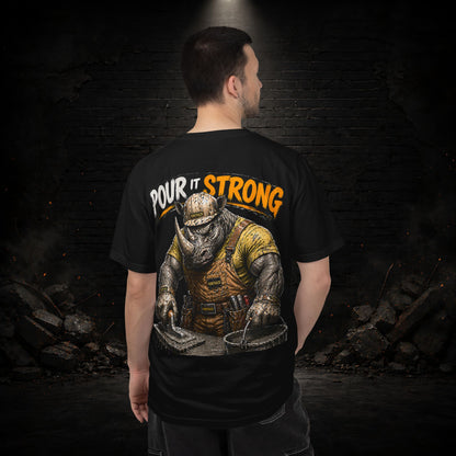 Rhyno Construction Worker Shirt | Blue Collar Workwear T-Shirt | KONTRAZO