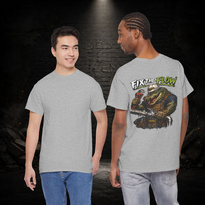 Alligator Construction Worker Shirt | Blue Collar Workwear T-Shirt | KONTRAZO